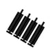 thumbnail image 2 of 4 patas para muebles, patas de sofá, resistentes y resistentes al óxido, patas de repuesto ajustables. negro 18cm, 2 of 9