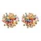 thumbnail image 1 of Sonducket Paquete de 200 cuentas redondas craqueladas de 8mm, cuentas hechas a mano, artesanía de costura de joyería DIY 2piezas Tipo 1, 1 of 1
