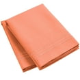 thumbnail image 2 of Mellanni Microfiber Pillowcases with Envelope Closure, Standard / Queen, Coral, 2 Piece, 2 of 7