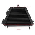 thumbnail image 2 of Aluminum Engine Motor Oil Cooler Fit For Suzuki GSX-R 1000 GSXR 2009-2016, 2 of 10
