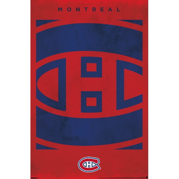 NHL Montreal Canadiens - Logo 25 Wall Poster, 22.375" x 34"