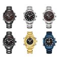 thumbnail image 2 of Hombres reloj digital cuarzo alarma cronómetro negocio deportes casual reloj de pulsera Abanopi De pulsera, 2 of 7