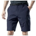 thumbnail image 2 of Jophufed Men's Pants Multi-pocket Quick-drying Shorts Casual Four-way Stretch Hiking Pants, 2 of 9