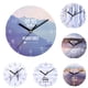 thumbnail image 2 of Tablero de densidad, reloj de pared redondo, tictac, movimiento de cuarzo, sala de estar, dormitorio, reloj decorativo Scienceny JJ23605-02B, 2 of 6