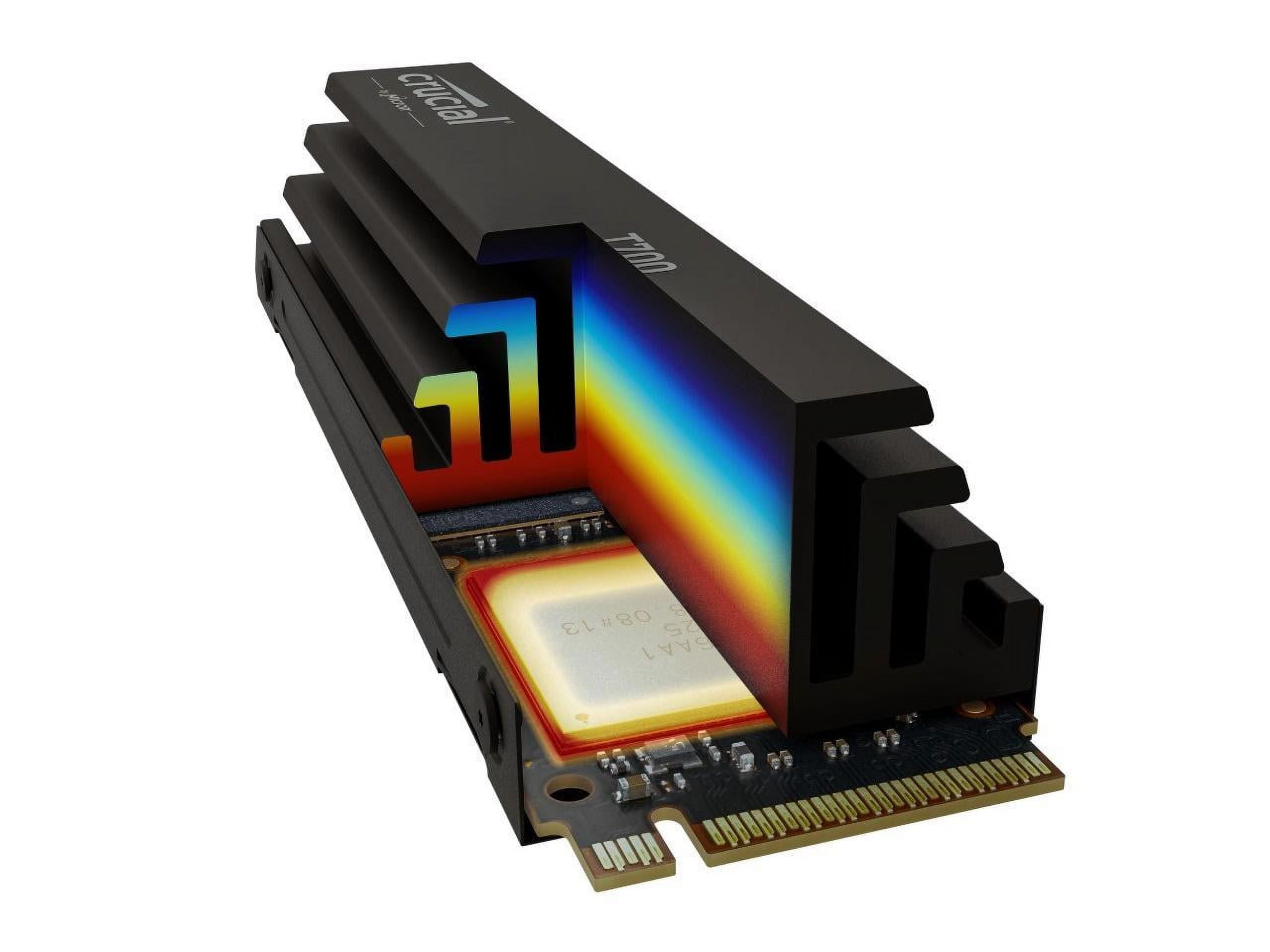 Crucial T700 GEN5 4TB Gaming SSD with Heatsink, PCI-Express Crucial T700 GEN5 4TB Gaming SSD with Heatsink, PCI-Express