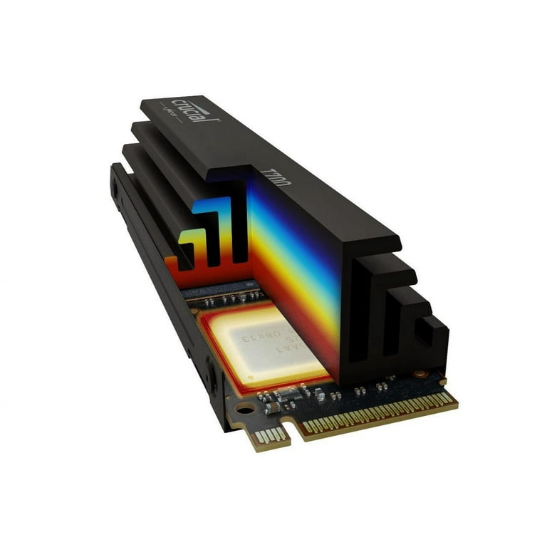 Crucial T700 GEN5 NVME SSD M.2 2280 W/ Heatsink 2TB PCI