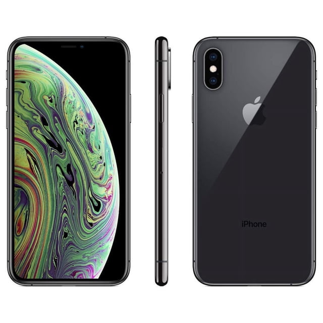 Apple iPhone TP Max Remis à Neuf 64 Go GSM Gris Cosmique Téléphone Intelligent Déverrouillé (Remis à Neuf)