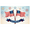 1A, variant on American Flag Labor Day Banner Stars United States Patriotic Decoration Fireworks Celebration for National Holiday Outdoor Indoor Event