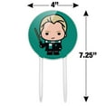 thumbnail image 2 of Acrylic Harry Potter Draco Cute Chibi Character Cake Topper Party Decoration for Wedding Anniversary Birthday Graduation, 2 of 7