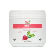 Yae Organics Organic Beet Juice Powder (1 Serving=1 Cup Fresh), Powerful Antioxidants Juice Powder, Anti-inflammatory, Gluten-free, Vegan Beet Juice for Youthful Skin and Detoxification