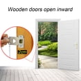 thumbnail image 2 of Details about Portable Door Lock Travel Hotel Door Stopper Lock Anti Theft Hardware Security, 2 of 8