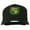 Black, variant on St Patrick's Day Crest Embroidered Cap - Red OSFM