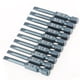 thumbnail image 1 of 10pcs 1/4 Pulgada Vástago Hexadecimal De 50 Mm De Longitud De Longitud De Acero De Acero Ranurado Bits Colocados H6.3 SL4MM Para Taladros Eléctricos, 1 of 7