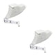 thumbnail image 3 of Matsuzay Regla de medición de cinta de medición de fitness corporal de tela autoajustable para niños, herramientas de confección de 60 pulgadas y 150 Blanco 2piezas Matsuzay CBP077082, 3 of 5