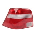 thumbnail image 4 of DYNWAVECA Rear Light Lens Cover, Rear Lamp Lens for Golf MK4 Hatchback, Red and Clear, Easy Installation, High Performance, Replacement Left, 4 of 10