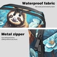 thumbnail image 4 of Sloth Waterproof Oxford Cloth Travel Case for Electronic Devices, USB Organizer, Charger Organizer Travel Case, Phone Cable Organizer - 5.9x9.44x3.14 in, 4 of 6