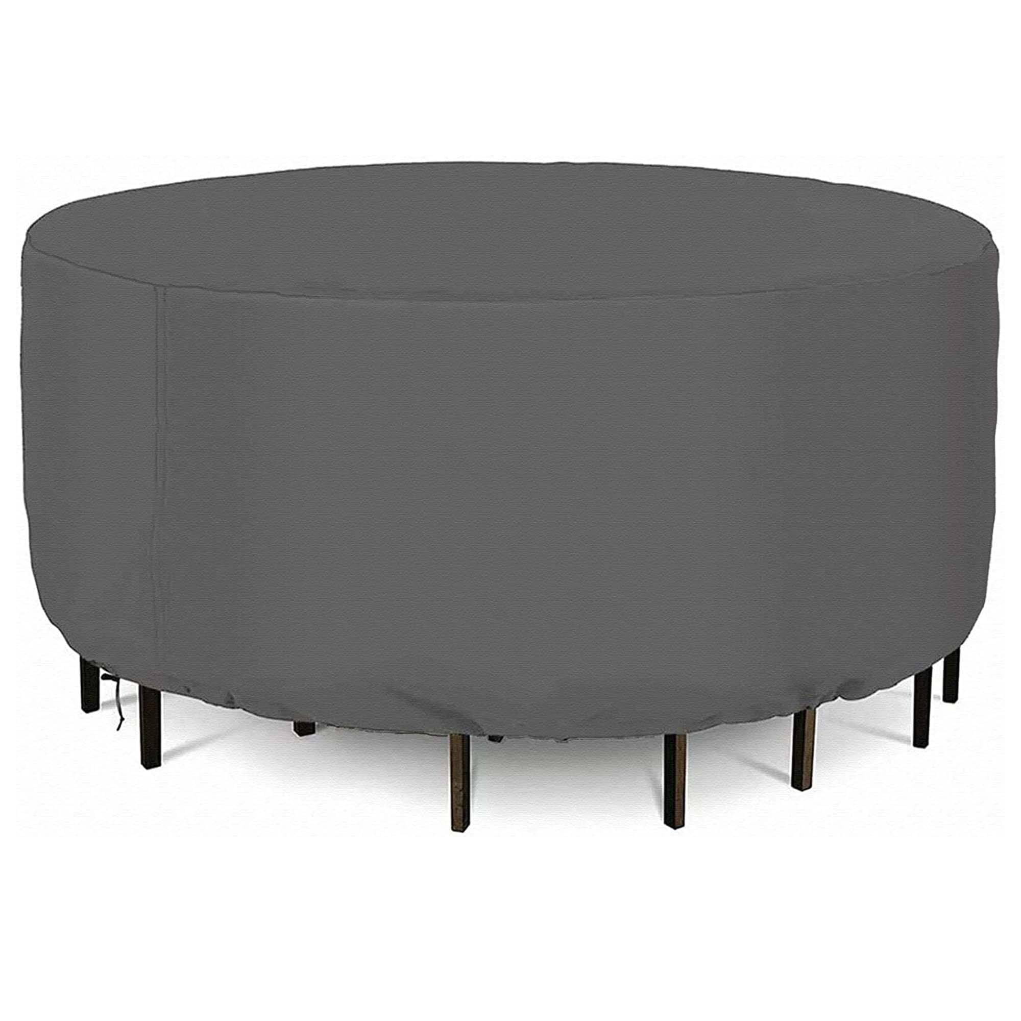 STARTWO Waterproof Outdoor Heavy Duty Patio Round Table Cover for