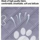 thumbnail image 3 of Paquete de 5 alfombrillas para jaulas de conejillos de indias, lavables y reutilizables, antideslizantes, superabsorbentes, con forro polar para conejos enanos, hámsteres, chinchillas y erizos, 12 x, 3 of 5