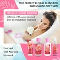 thumbnail image 2 of Vital Luxury Bath and Body Gifts Set-Japanese Cherry Blossom(Unisex)-Shower Gel,Lotion,Mist,Hand Cream, 2 of 8