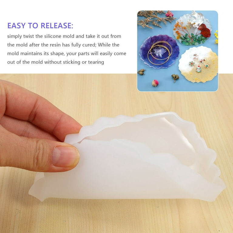 How To Make Easy DIY Silicone Geode Molds For Resin Tray