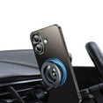 thumbnail image 3 of Allytechgroup Magnetic Comaptible for iPhone 16 Case with Stand, 360° Rotatable Ring Holder Kickstand Support Magnetic Car Mount Shockproof Protective Bumper Phone Case for Apple iPhone 16, Black, 3 of 10