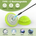 thumbnail image 4 of Jewyow Rechargeable Light Up Dog Ball, Interactive Water Resistant Chew Toy with LED for Puppies & Dogs of All Sizes, 4 of 7