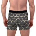 thumbnail image 2 of LEEy-world Mens Boxer Briefs Men's Underwear Boxer Briefs, Moisture-Wicking Underwear, performance trunks for men Grey,XL, 2 of 4