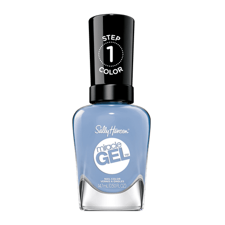 Sally Hansen Miracle Gel® Cozy Chic Collection, Nail Polish, Comfy Co-Sea, 0.5 fl oz