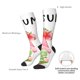 thumbnail image 4 of Fotbe Hello Summer Gnome Calcetas Divertidas Estampadas para Hombre y Mujer, Calcetas de Algodón hasta la Rodilla para Caminar, Correr, Enfermería y Embarazo, 4 of 6