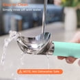 thumbnail image 4 of Heated Ice Cream Scoop - Rechargeable Electric Scooper Warms to 158°F for Hard Desserts, Blue, 4 of 7