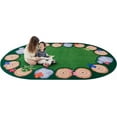 thumbnail image 2 of Stumped 7'8" x 10'9" Oval Area Rug In Color Multi, 2 of 5