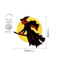 thumbnail image 2 of Fnochy Vintage Halloween Classic Cutouts, Large Halloween Vintage Classroom Decorations, Witch Moon Bulletin Board Cutouts Accents Pumpkin Paper for Halloween Party Door Wall Ornaments, 2 of 5