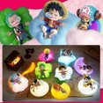 thumbnail image 2 of Figura de Anime de una pieza, Luffy, Zoro, Nami, Sanji, lámpara de luz nocturna, luz suave, dormitorio, cabecera, luz LED, adornos para habitación, juguetes para niños, 2 of 4