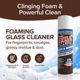 thumbnail image 2 of Horsepower Bull Shot Glass & Mirror Cleaner, As Seen On TV, No-Drip Foaming Glass Cleaner for Mirrors, Windows & TV Screens, Made in USA, 2 of 9