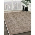 thumbnail image 3 of Ahgly Company Machine Washable Indoor Rectangle Industrial Modern Dark Almond Brown Area Rugs, 5' x 7', 3 of 7