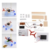 DIY Manual RC Boat Assembly Building Toys Early Educational for