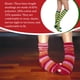 thumbnail image 3 of Qarigey 1 par de calcetines a rayas hasta la rodilla elasticidad transpirabilidad cómodo calcetín cálido botas medias verde amarillo a rayas Type3 NO3 Qarigey AP008902-17, 3 of 6