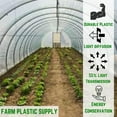 thumbnail image 2 of Farm Plastic Supply - Protective Clear Overwintering Plastic Film - Overwintering Film, 6 Mil Clear Plastic Film, Greenhouse Plastic, Durable Plastic Sheeting (4 Mil 3' x 100'), 2 of 4