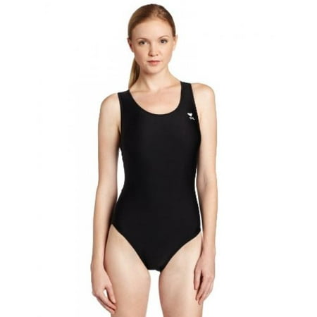 UPC: 0036702001069 | TYR Sport Women s Solid Maxback Swim Suit (Black  42)