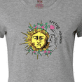 thumbnail image 4 of Inktastic 1st Day of Spring Sun and Moon Spring Equinox Women's T-Shirt, 4 of 5