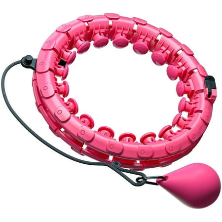 Hula Ring Hoop with Weight Ball,Hoops Weighted Hula Exercise | Walmart ...