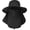 Black, variant on Fishing Hat for Men & Women, Outdoor UV Sun Protection Wide Brim Hat with Face Cover & Neck Flap