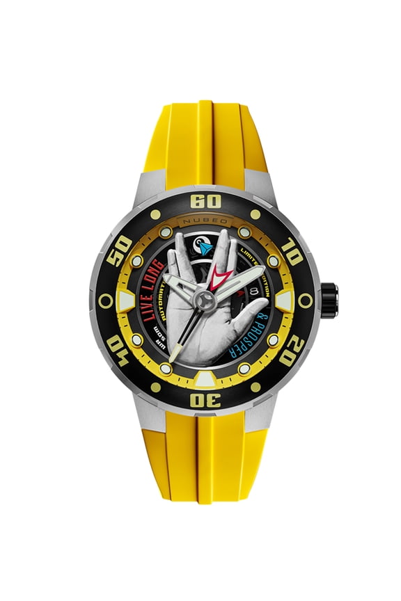 Mariner Automatic Star Trek Live Long  Prosper Limited Edition Vulcan Yellow