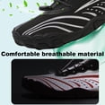 thumbnail image 4 of Zapatos de agua unisex descalzo Beach sin deslizamiento para deportes (39) Negro, 4 of 9