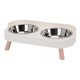 thumbnail image 1 of Comederos Elevados Para Gatos, Juego De Comederos Y Bebederos De Acero Inoxidable Para Gatos, Comederos Dobles Para Gatitos Y Cachorros, Evitan Que Se Vuelquen Y Se Derramen., 1 of 7