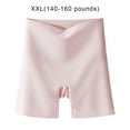 thumbnail image 4 of Qarigey Pantalones de seguridad de seda de cintura alta 2 en 1 para mujer, medias transpirables, bragas de realce, pantalones cortos de ropa Ropa interior rosa violeta XXL (140-160 kg), 4 of 6