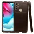 thumbnail image 1 of Atti Rugged Carbon Motorola Moto G60s Cafe 1pz Mas Mica 9D Atti Funda de Silicon Uso Rudo, 1 of 8