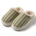 thumbnail image 2 of Slippers House Booties Shoes for Women Men Unisex Winter Warm Soft Non Slip Fuzzy Home Slip on Indoor Outdoor, 2 of 8
