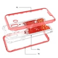 thumbnail image 4 of Compatible Case for Samsung Galaxy A20, Samsung Galaxy A30 Case 3N1 Series Diamond Quicksand Cute Phone Cover - Red, 4 of 4