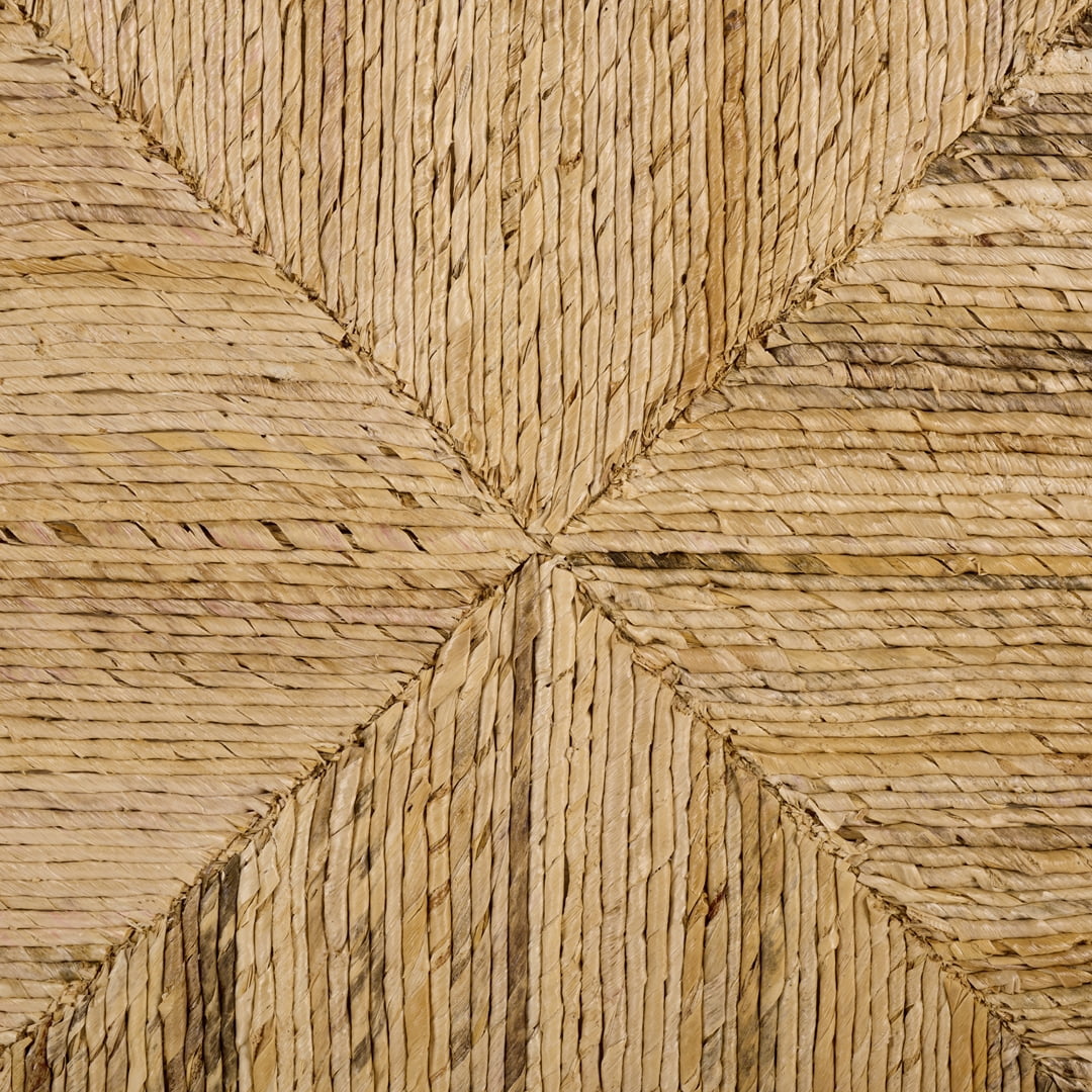 Safavieh Couture Rolando Abaca Round Coffee Table, Natural
